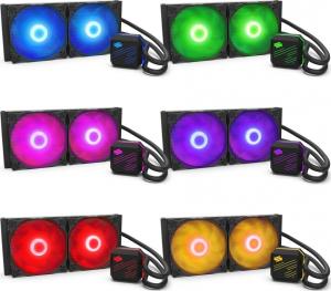 Chłodzenie wodne SilentiumPC Navis RGB 280 2x140mm (SPC220) 8
