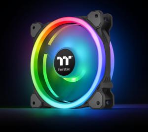 Wentylator Thermaltake Riing Trio 14 LED RGB Plus 3-pack + Hub (CL-F077-PL14SW-A) 4