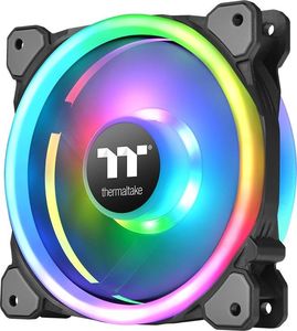 Wentylator Thermaltake Riing Trio 12 LED RGB Plus 3-pack + Hub (CL-F072-PL12SW-A) 2