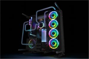 Wentylator Thermaltake Riing Trio 12 LED RGB Plus 3-pack + Hub (CL-F072-PL12SW-A) 5