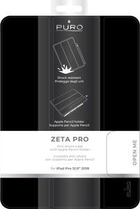 Etui na tablet Puro Etui Booklet Zeta Pro iPad 12.9 z ładowaniem Apple Pencil-IPAD12ZETAPROBLK 4