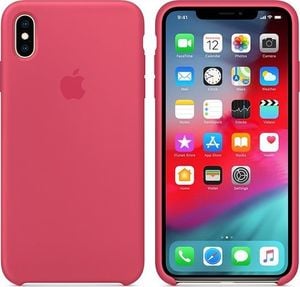Apple Silikonowe etui do iPhonea XS Max - hibiskus -MUJP2ZM/A 2