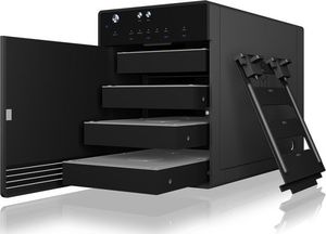 Kieszeń Icy Box 4x 2.5"/3.5" SATA - USB 3.1 Type-C (IB-3740-C31) 2