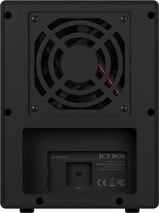 Kieszeń Icy Box 4x 2.5"/3.5" SATA - USB 3.1 Type-C (IB-3740-C31) 3