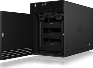 Kieszeń Icy Box 4x 2.5"/3.5" SATA - USB 3.1 Type-C (IB-3740-C31) 4