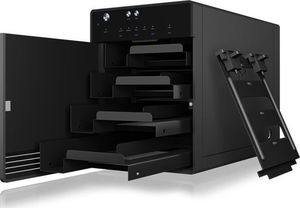 Kieszeń Icy Box 4x 2.5"/3.5" SATA - USB 3.1 Type-C (IB-3740-C31) 5