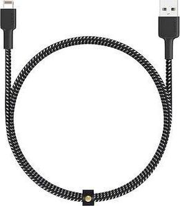 Kabel USB Aukey USB-A - Lightning 1.2 m Czarny (CB-BAL3 Black) 1