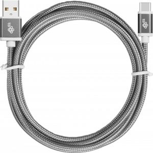 Kabel USB TB Print USB-A - USB-C 1.5 m Szary (AKTBXKUCSBA150S) 4