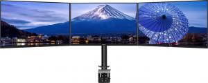 iiyama Uchwyt biurkowy na 3 monitory 10" - 27" (DS1003C-B1) 2