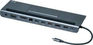 Stacja/replikator I-TEC Metal Low Profile 4K USB-C (C31FLATDOCKPDPLUS) 1