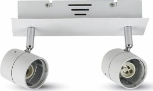 V-TAC Reflektor szynowy LED VT-789 2xGU10 Instalacja do toru białego-SKU3618 1
