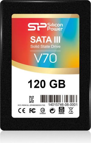 Dysk SSD Silicon Power 120 GB 2.5" SATA III (SP120GBSS3V70S25) 1