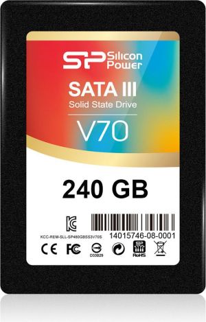 Dysk SSD Silicon Power 240 GB 2.5" SATA III (SP240GBSS3V70S25) 1
