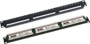 Q-Lantec Patch panel 1U/19" UTP 24 porty kat. 5E LSA (PK-U5-1) 1