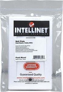 Intellinet Network Solutions 2-PORTOWY PANEL NA MODUŁY KEYSTONE DO PUSZKI 517874 (163293) 2