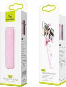 Podstawka Usams Selfie Stick M1 Mini 3,5 mm US-ZB052 zielony-ZB5203 2