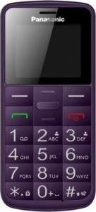 Telefon komórkowy Panasonic KX-TU110 Dual SIM Fioletowy 1