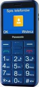 Telefon komórkowy Panasonic Telefon dla seniora KX-TU150 niebieski-KX-TU150 BLUE 2