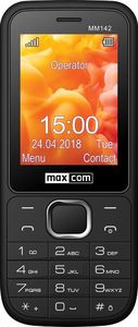 Telefon komórkowy Maxcom MM142 Dual SIM Czarny 1