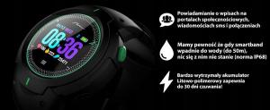 Smartwatch Media-Tech X-FIT Czarny  (MT860KR) 5