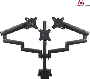 Maclean Uchwyt biurkowy na 3 monitory 17" - 27" (MC-811) 2