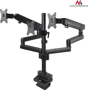 Maclean Uchwyt biurkowy na 3 monitory 17" - 27" (MC-811) 3