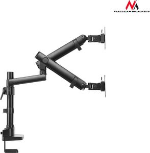 Maclean Uchwyt biurkowy na 2 monitory 17" - 32" (MC-812) 3