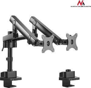 Maclean Uchwyt biurkowy na 2 monitory 17" - 32" (MC-812) 6