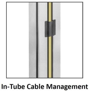 Techly Uchwyt sufitowo-podłogowy ICA-TR32 37'' - 70'' 5