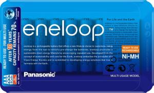 Panasonic Akumulator Eneloop AAA / R03 750mAh 8 szt. 2