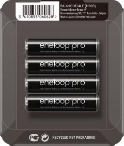 Panasonic Akumulator Eneloop Pro AAA / R03 930mAh 4 szt. 1