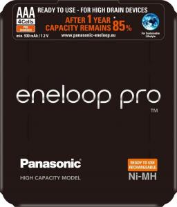 Panasonic Akumulator Eneloop Pro AAA / R03 930mAh 4 szt. 2