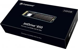 Dysk SSD Transcend JetDrive 850 240GB Macbook SSD PCI-E x4 Gen3 NVMe (TS240GJDM850) 3