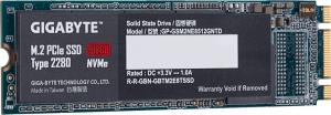 Dysk SSD Gigabyte 512 GB M.2 2280 PCI-E x2 NVMe (GP-GSM2NE8512GNTD) 2