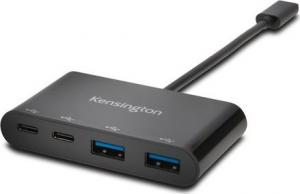 HUB USB Kensington 2x USB-C  + 2x USB-A 3.0 (K39124EU) 1