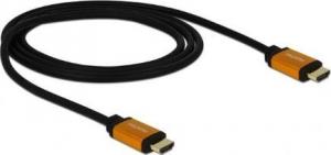 Kabel Delock HDMI - HDMI 2m pomarańczowy (85729) 2