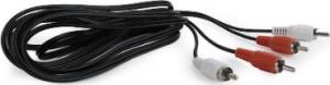 Kabel Gembird RCA (Cinch) x2 - RCA (Cinch) x2 3m czarny (CCAB-2R2R-10) 2