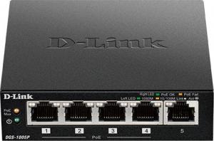 Switch D-Link DGS-1005P/E 1