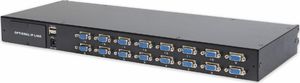 Przełącznik Digitus DIGITUS KVM modularny 16 portów do konsol LCD DS-72210 i DS-72211 komplet kabli 1