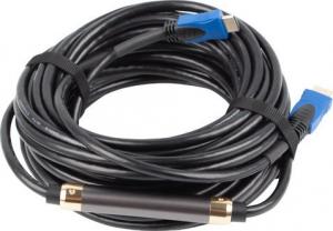 Kabel Lanberg HDMI - HDMI 20m niebieski (CA-HDMI-20CU-0200-BK) 3