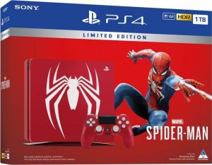 Sony Playstation 4 1TB Slim + Spider-Man LIMITED EDITION 1