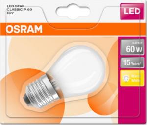 Osram LED STAR CL P GL FR 60 non-dim 6W/827 E27 3