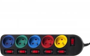 Listwa zasilająca Maclean Energy 5 gniazd 1.5 m mix (MCE204M) 2