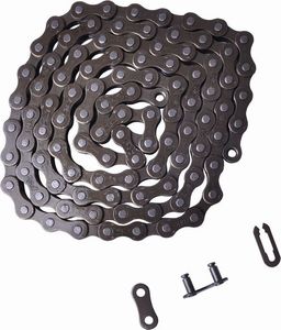 DeOne Łańcuch rowerowy 100 ogniw z zapinką karton uniwersalny 2