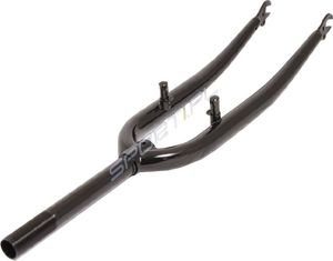 Italbike Widelec 28" trekking 1" 25,4x240x100 mm gwintowany stalowy czarny uniwersalny 2