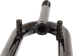 Italbike Widelec 28" trekking 1" 25,4x240x100 mm gwintowany stalowy czarny uniwersalny 3