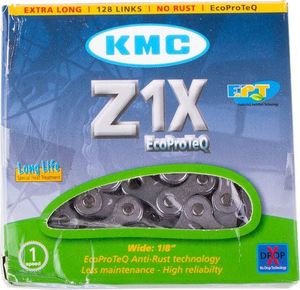KMC Łańcuch KMC Z1X EPT 128 ogniw 1-rzęd nierdzewny uniwersalny 1
