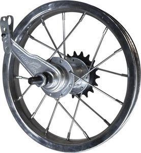 Koło tylne stalowe 12" z piastą samohamowną Falcon uniwersalny 3