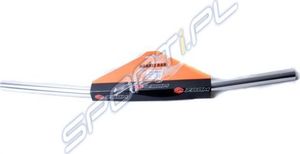 Zoom Kierownica Zoom MTB-AL-110 aluminiowa 580 mm prosta, satynowa mat uniwersalny 2