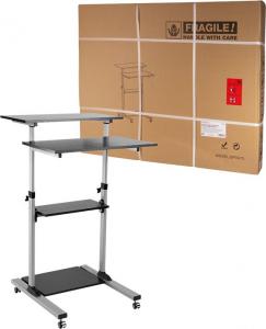 LogiLink Compact - Mobilna stacja robocza na komputer (BP0070) 8